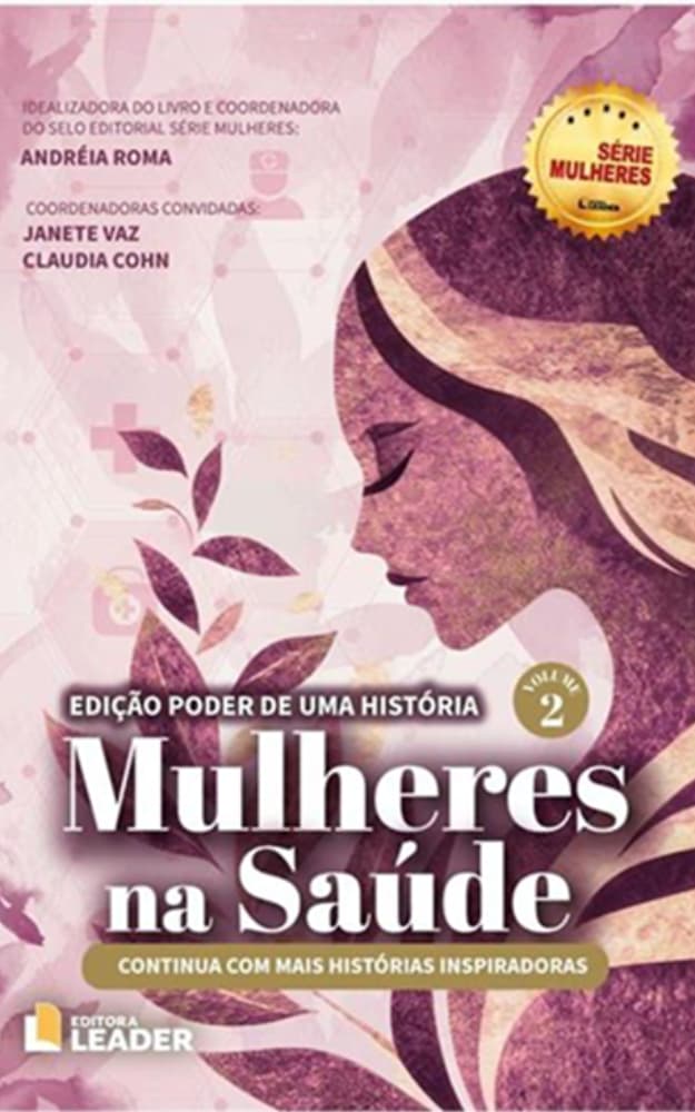 Capa do livro Mulheres na Saúde, volume 2